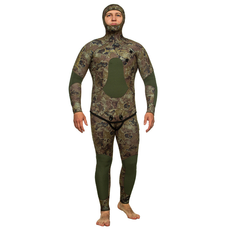 Гидрокостюм Marlin Camoskin Pro Green 5 мм #1