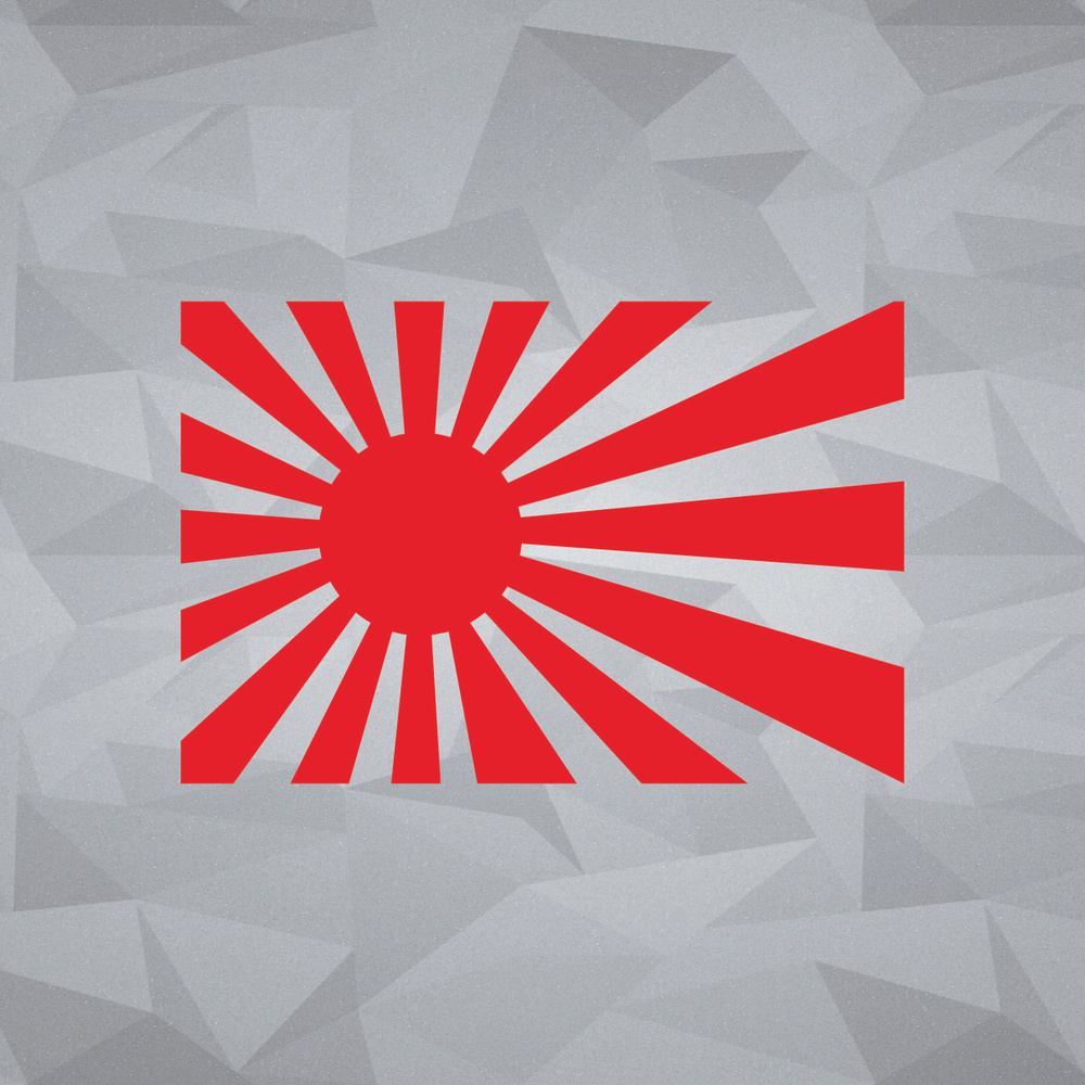 Наклейка на авто JDM Japan Флаг - купить по выгодным ценам в интернет ...