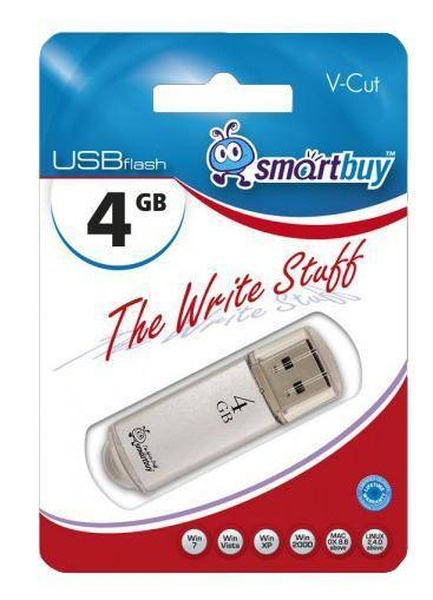 USB флэш-накопитель V-Cut 4GB Silver #1