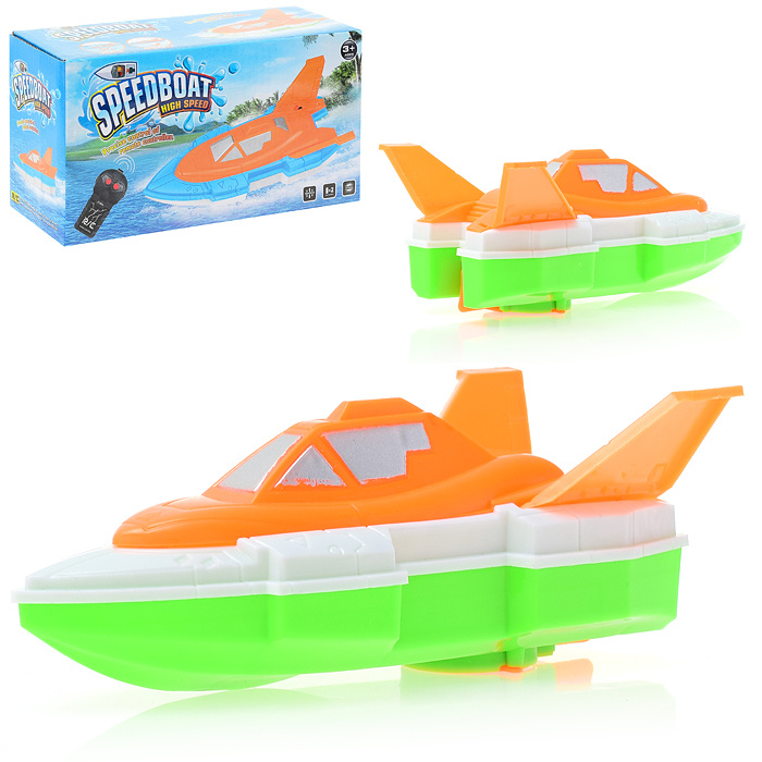 Катер игрушечный детский UralToys Водный транспорт 730 на батарейках, в коробке  #1