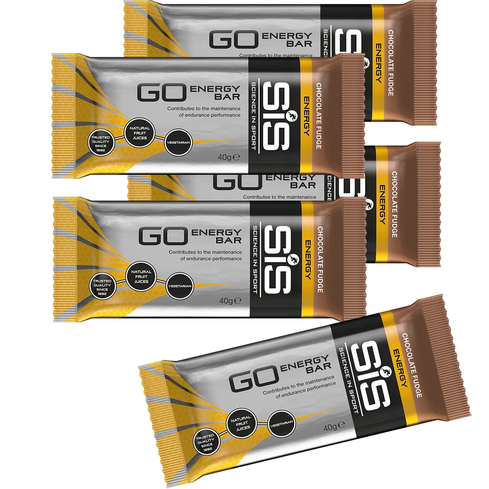 Энергетические батончики SCIENCE IN SPORT (SiS) GO Energy Mini Bar 40 г x 5 батончиков, Шоколад  #1