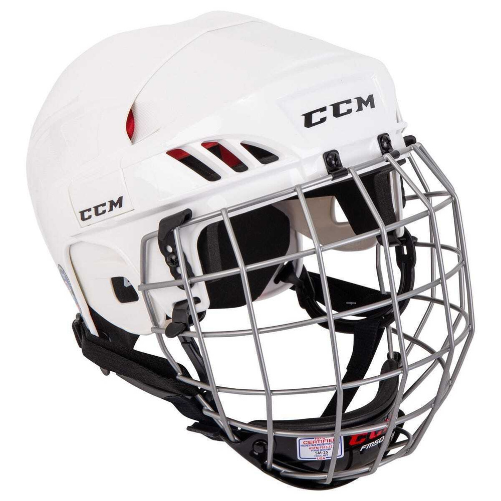 Шлем с маской CCM 50 COMBO (белый L) #1