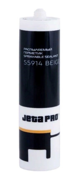Герметик распыляемый Черный 290мл SPRAYABLE SEALANT JETA PRO #1