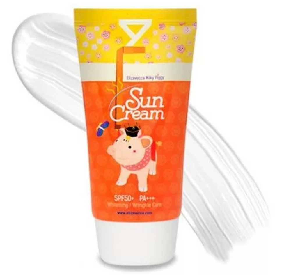 Elizavecca, milky piggy Крем для лица солнцезащитный sun cream #1