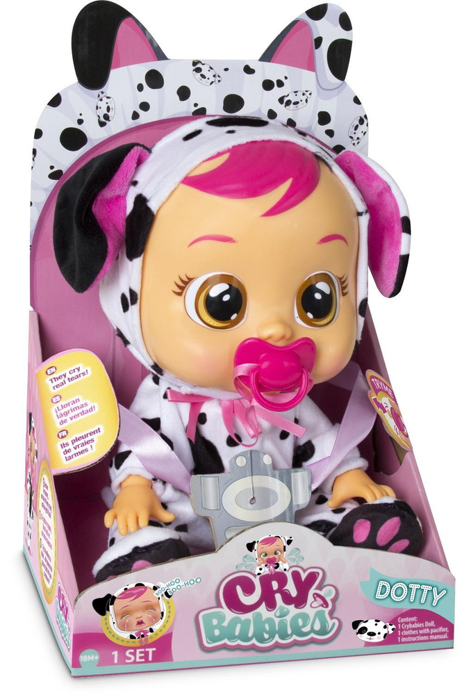 Кукла Cry Babies IMC Toys Плачущий младенец Dotty, 31 см #1
