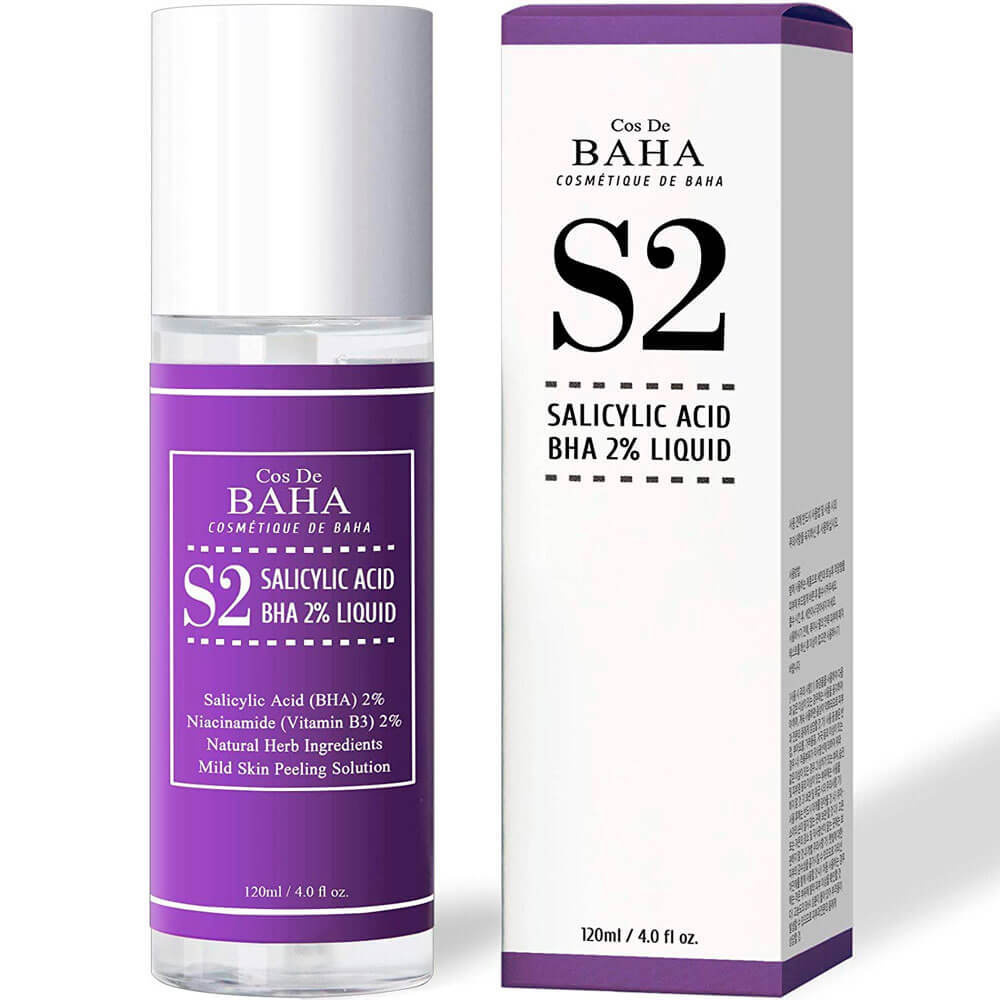 Cos De Baha, Тонер для проблемной кожи с салициловой кислотой salicylic acid 2% liquid 120ml (s2)  #1