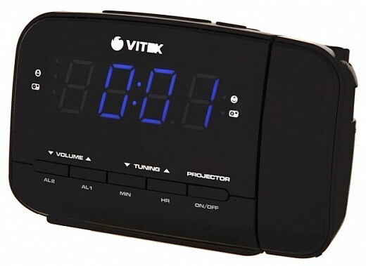 Радиобудильник VITEK VT-6611 черный #1