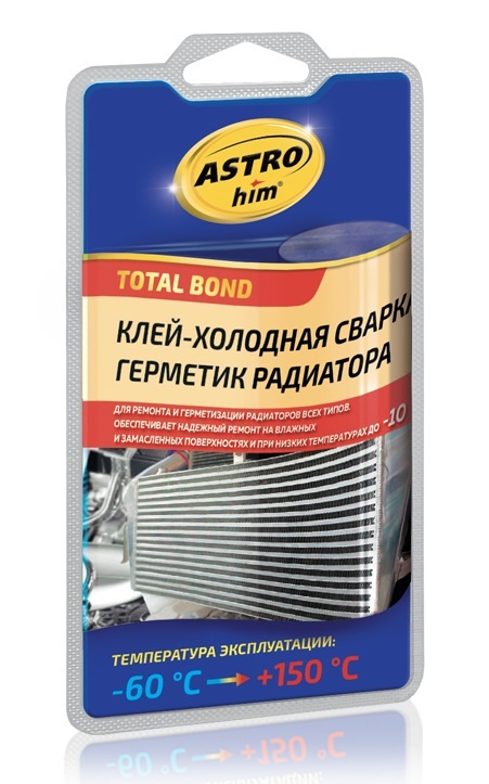 Клей-холодная сварка ASTROhim, герметик радиатора, AC-9392, 55гр  #1