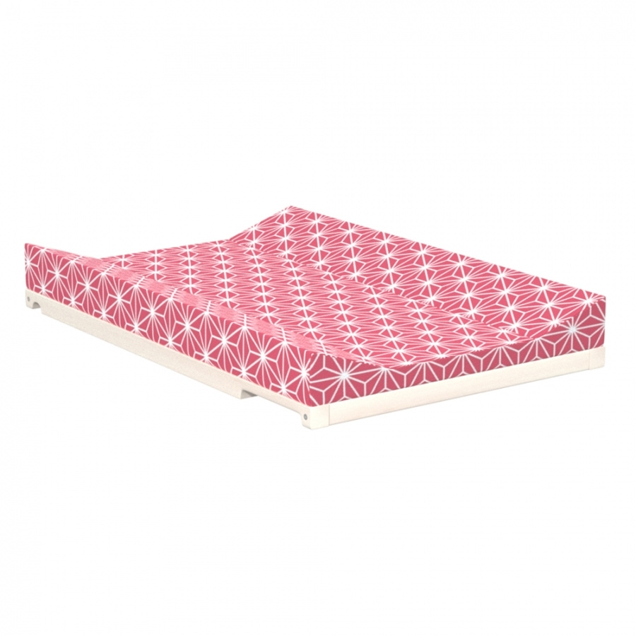 Доска на кроватку для пеленания Гном Звёзды розовые #1
