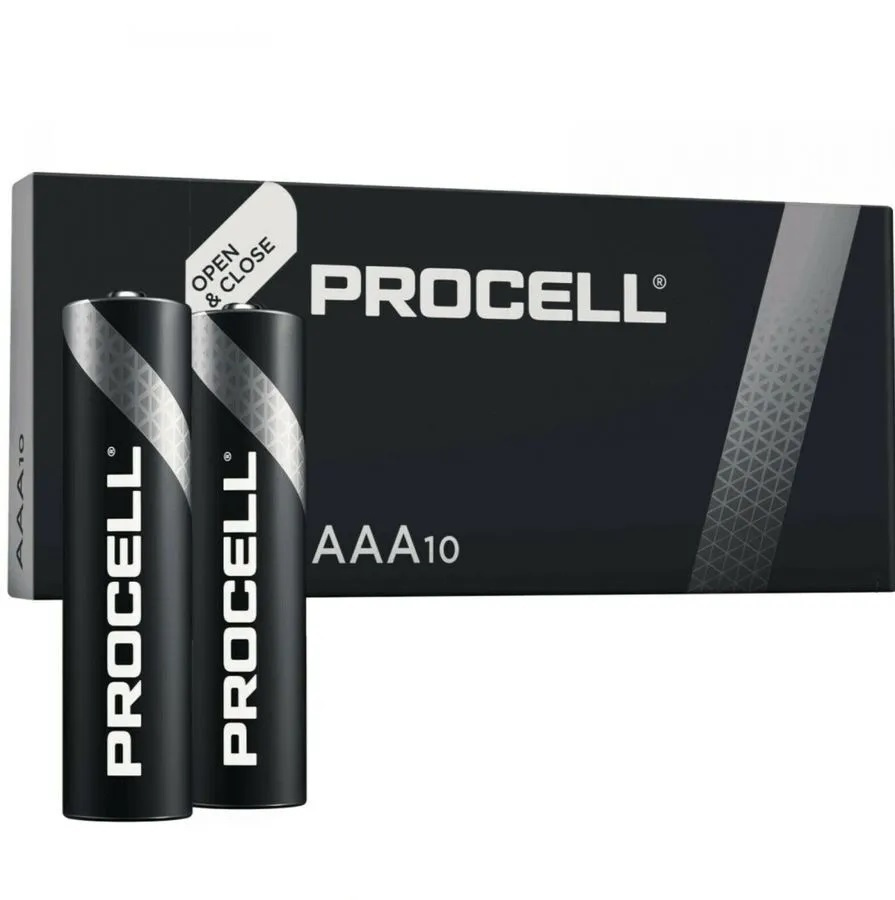 Батарейки ААА Duracell Procell Alkaline АAА / LR03 1,5V Мизинчиковые 10 шт  #1