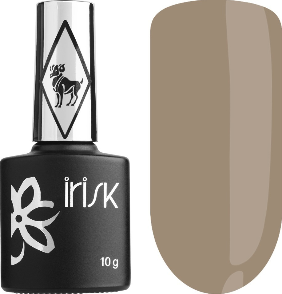 IRISK Гель лак для ногтей, для маникюра Zodiak, Оттенок №02 светло-коричневый, 10 мл.  #1