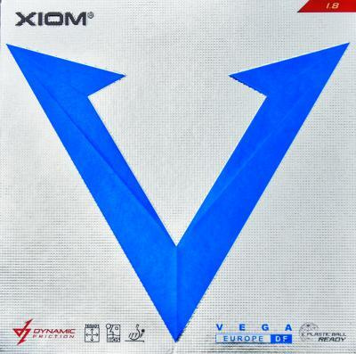 Накладка для настольного тенниса XIOM Vega Europe DF, Red, 2.0 #1