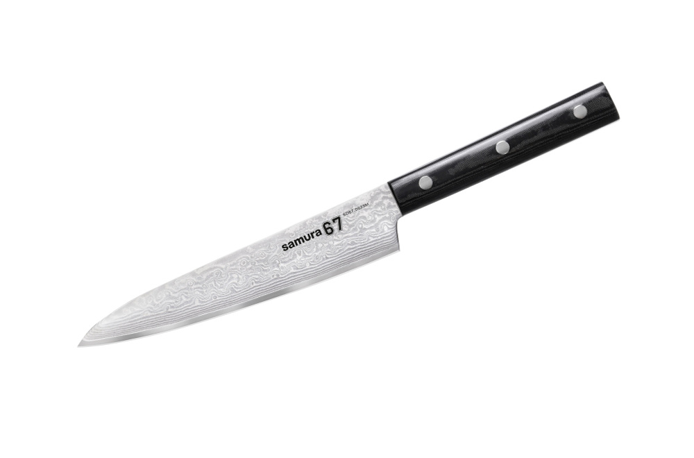 Нож кухонный универсальный 150мм Samura 67 Damascus SD67-0023M #1