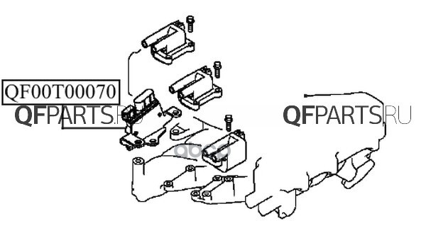 Транзистор Системы Зажигания V75 QUATTRO FRENI арт. QF00T00070 #1