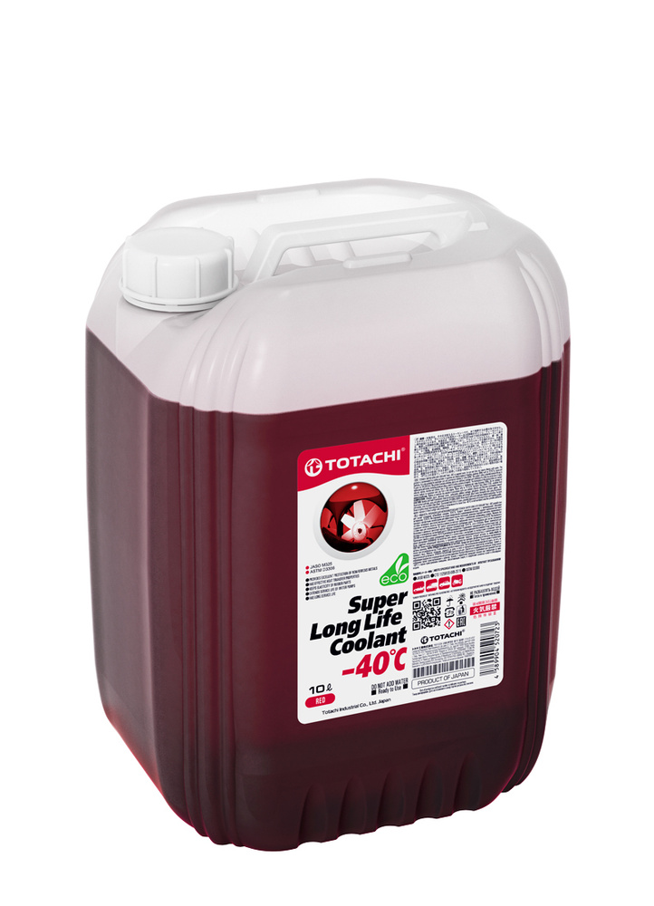 Жидкость охлаждающая Totachi Super Long Life Coolant Red -40 G12 10кг. 41810 #1