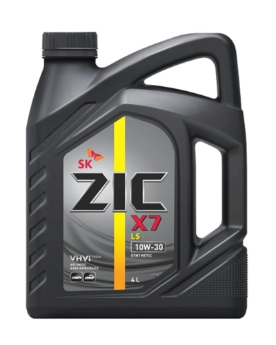 ZIC X7 LS 10W-30 Масло моторное, Синтетическое, 4 л #1