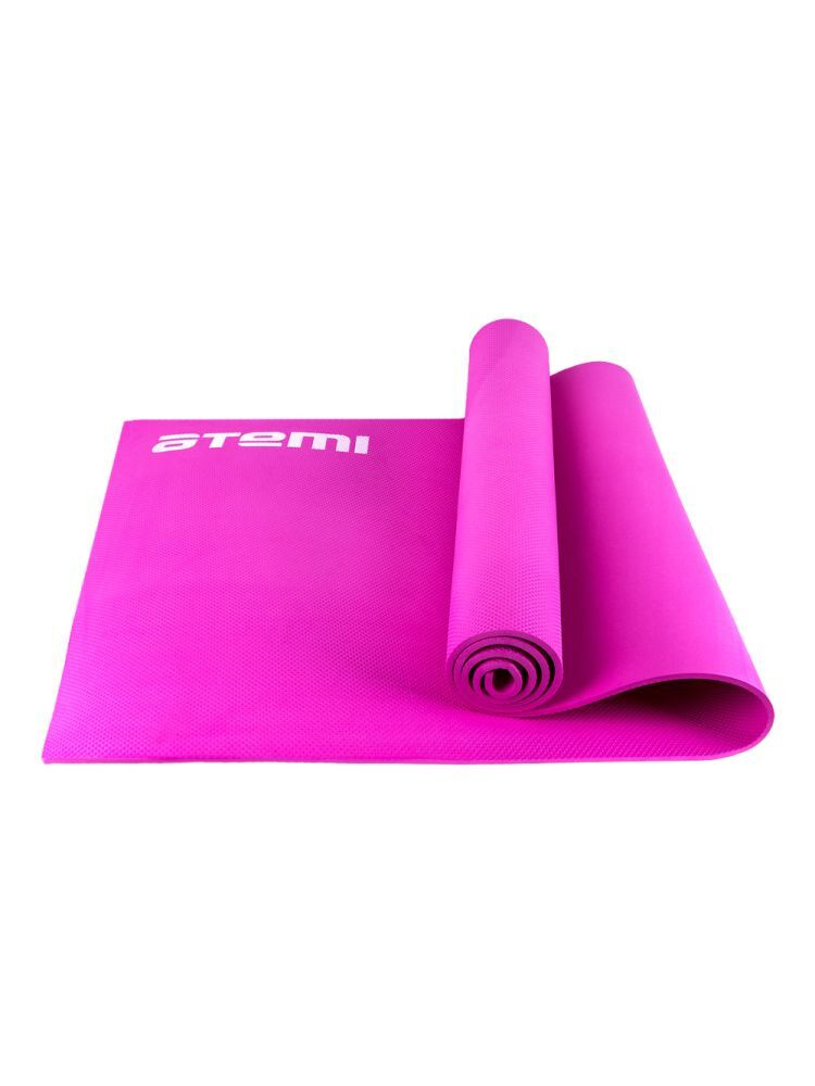 Коврик для йоги и фитнеса Atemi, AYM0256, EVA, 173х61х0,6 см, розовый  #1