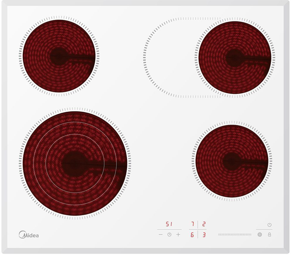 Варочная поверхность Midea MCH64767FW белый #1