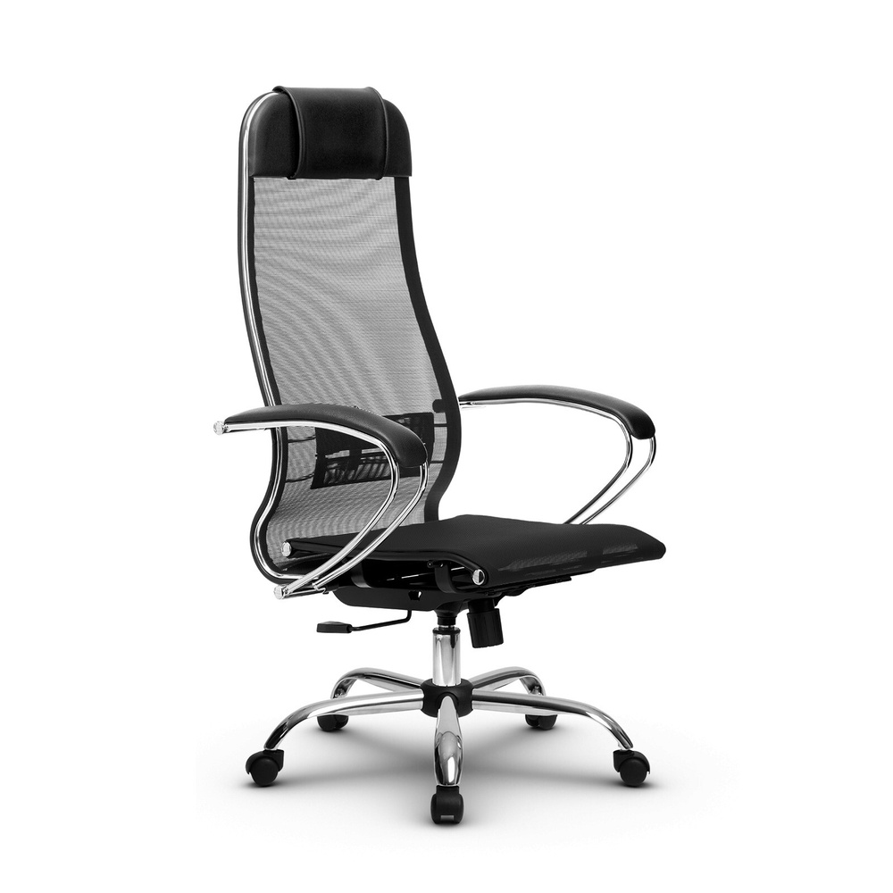 Компьютерное кресло МЕТТА-4(MPRU)/подл.131/осн.003 Черный #1