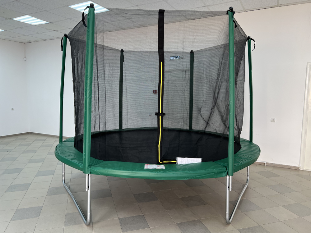 Батут каркасный Big Trampoline с защитной внутренней сеткой, диаметр 305 (10 ft) нагрузка до 150 кг  #1