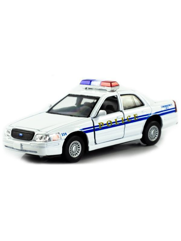 Машинка металлическая Форд Краун Виктория Полиция Ford Crown Victoria Police Interceptor Kinsmart 1:42 #1