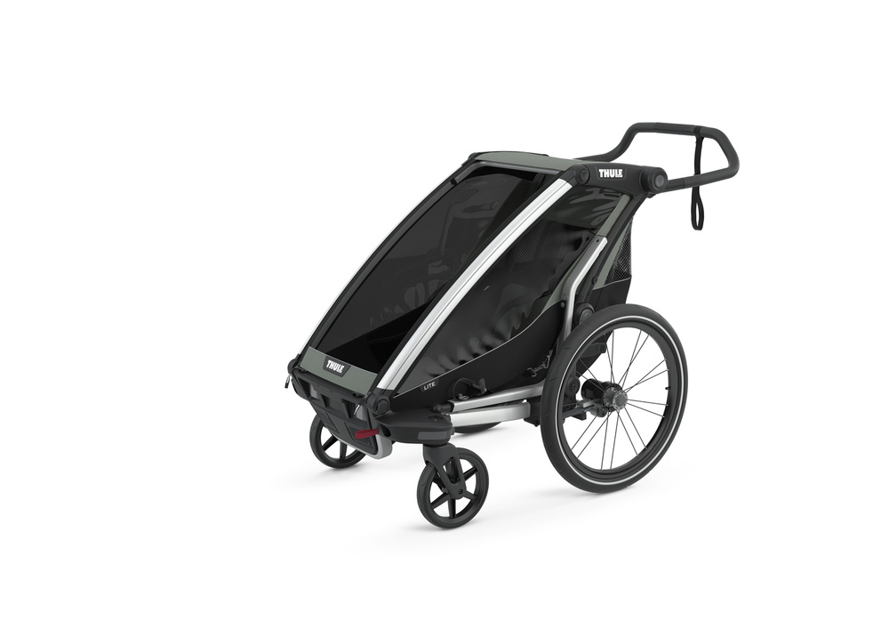 Коляска Thule Chariot Lite2 Agave двухместная #1