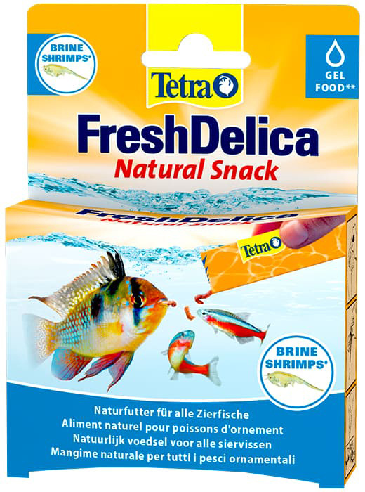 Tetra Fresh Delica корм креветка в желе Brine Shrimps, 48 г #1