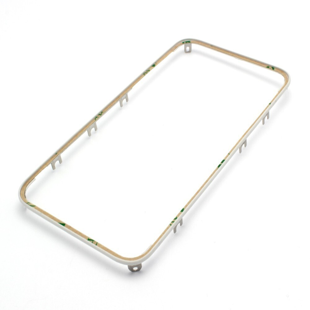 Рамка дисплея для iPhone 4 ( белая ) с клеем #1