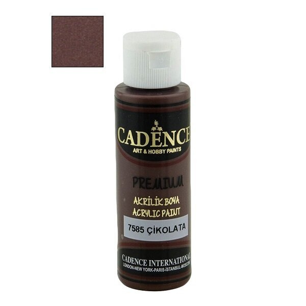 Акриловая краска Cadence Premium Acrylic Paint, 70 мл. Chocolate-7585 #1