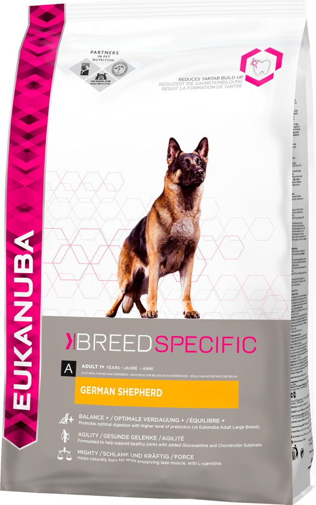 Eukanuba German Shepherd / Сухой корм Эукануба для взрослых собак породы Немецкая Овчарка 10 кг  #1