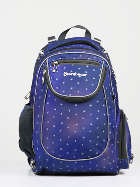 Рюкзак школьный для девочки с ортапедической спинкой для начальной и средней школы STERNBAUER + Мешок #1