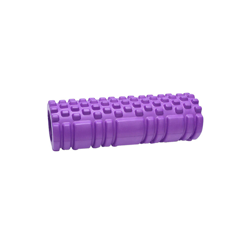 CLIFF Ролик спортивный массажный для фитнеса и йоги, MODERATE XS 26Х9см, фиолетовый / Валик для МФР  #1