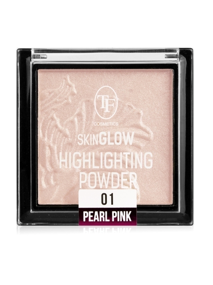 TF Хайлайтер-пудра для лица в палетке Skin Glow Highlighting Powder CTC09 тон 01, розовый, 34 г  #1