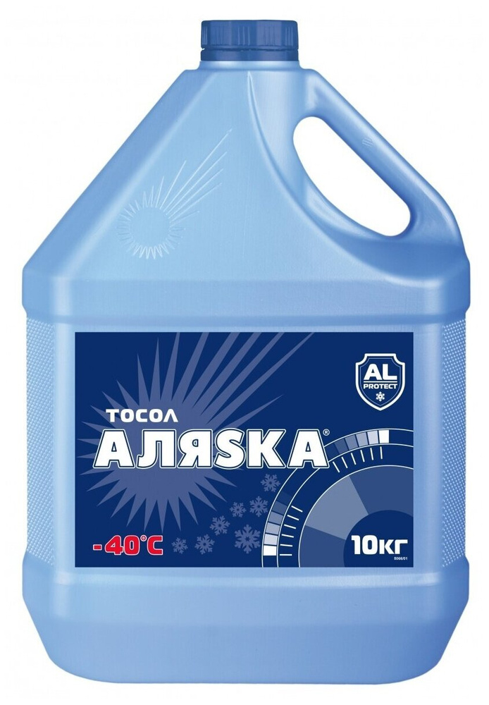 Тосол А-40 Аляска Охлаждающая жидкость 10кг #1