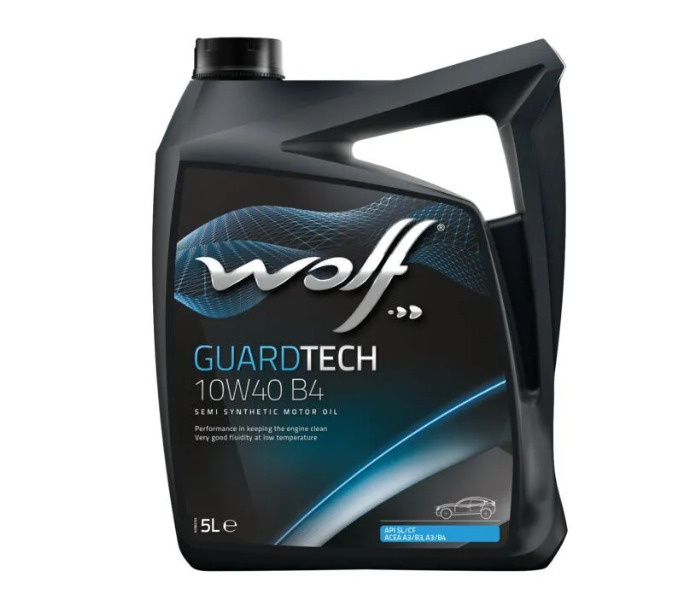 Wolf GUARDTECH B4 10W-40 Масло моторное, Полусинтетическое, 5 л #1