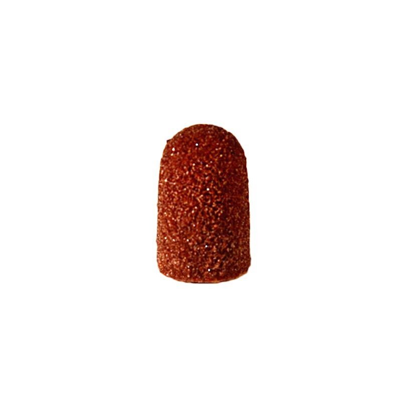 Planet Nails, Колпачок абразивный, 7 x 13 мм, 80 грит, 10 шт./уп #1