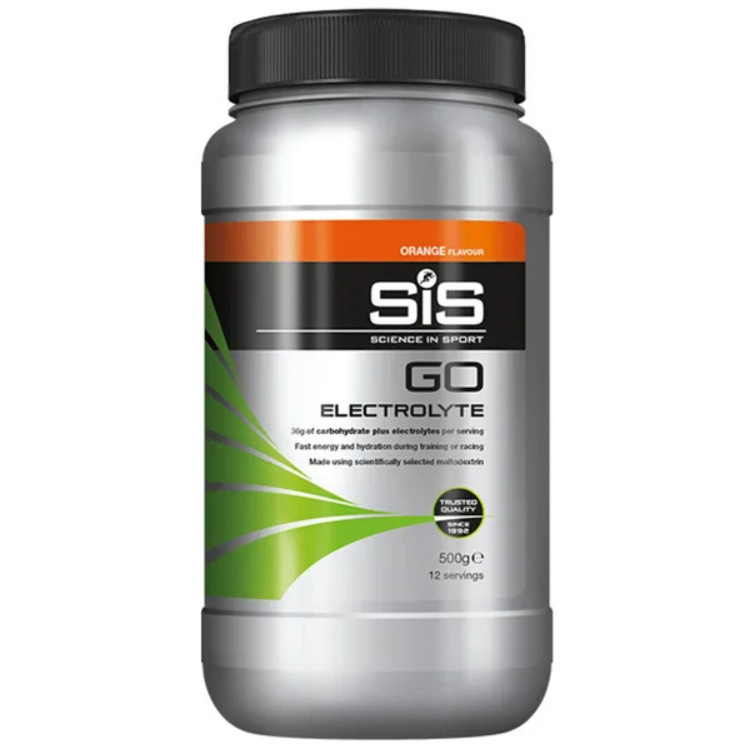 SiS, GO Electrolyte Powder, Напиток углеводный с электролитами в порошке, вкус Апельсин, 500 гр.  #1