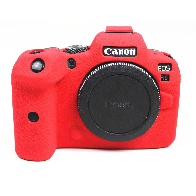 Силиконовый противоударный чехол MyPads Antiurto для фотоаппарата Canon EOS R6/ R6 Mark II R6II ультра-тонкий #1