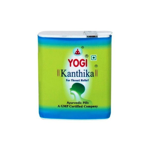 YOGI KANTHIKA, Yogi Ayurvedic (ЙОГИ КАНТИКА, Драже для лечения горла), 140 шт.  #1