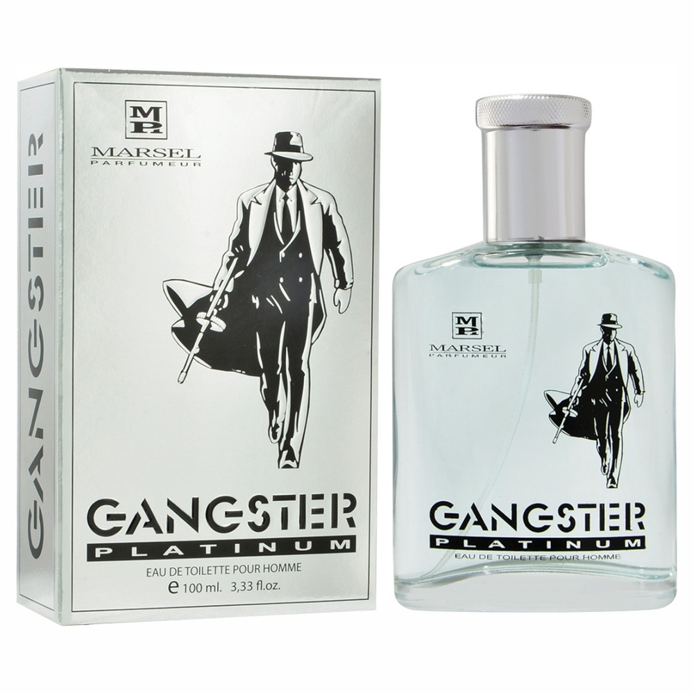 Marsel Parfumeur Туалетная вода мужская духи Gangster Platinum 100мл #1