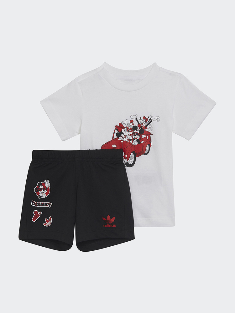 Костюм спортивный adidas Originals Disney Mickey and Friends Shorts-and-Tee Set Уцененный товар  #1