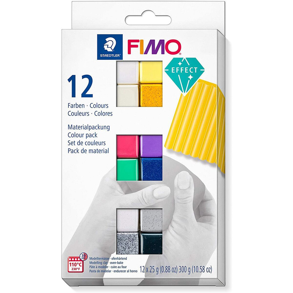 Набор Fimo effect Basic Сolors 12 блоков #1