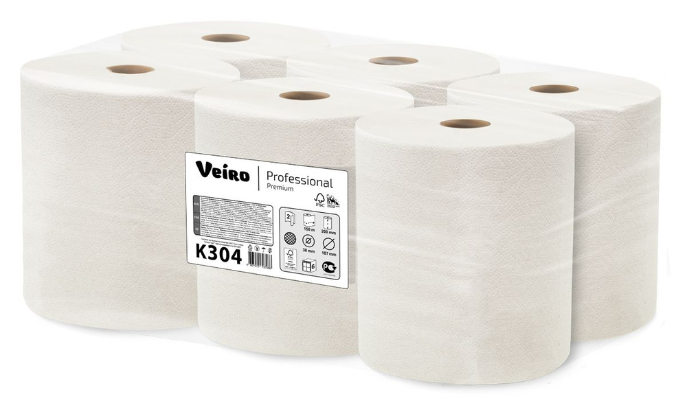 Veiro Professional Бумажные полотенца, 6 шт. #1