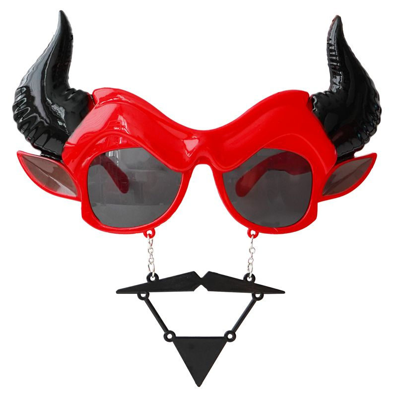 Карнавальные очки "Дьявол"/19*14,5 см/1 шт. #1