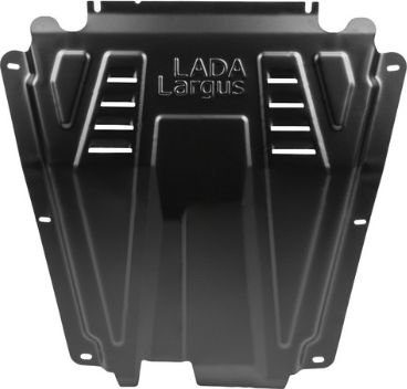 Защита двигателя для Лада Ларгус с двигателем 16 LECAR LECAR017080205 (с установочным комплектом, с КПП) #1