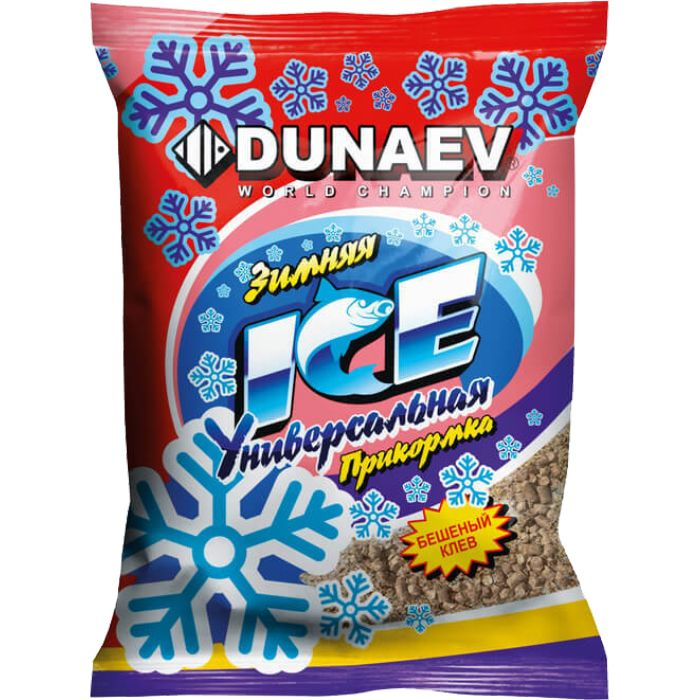 Прикормка натуральная зимняя Dunaev ICE КЛАССИКА гранулы Анис 0.75 кг / Принадлежности для рыбалки / #1