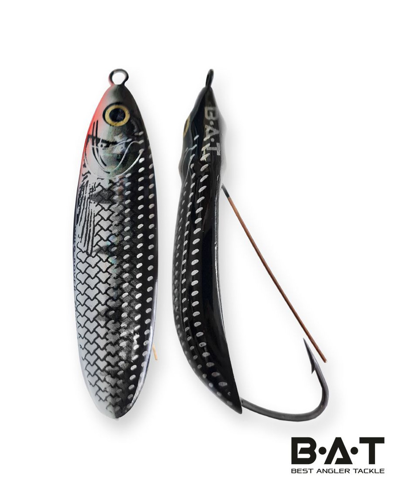 Блесна незацепляйка BAT Wild Rover 60мм, под RAPALA Minnow Spoon, незацепляющаяся, на щуку, ловля в траве, #1