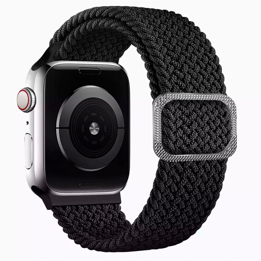 Эластичный нейлоновый ремешок для умных смарт часов Apple Watch 42-45 mm, series 1-7, SE, ULTRA (для #1