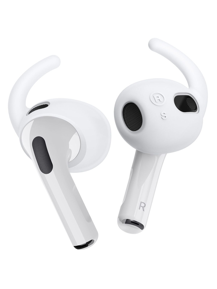 Амбушюры Elago Earbuds на беспроводные наушники Apple Airpods 3 / для Эпл Аирподс 3 силиконовые 4 пары, #1