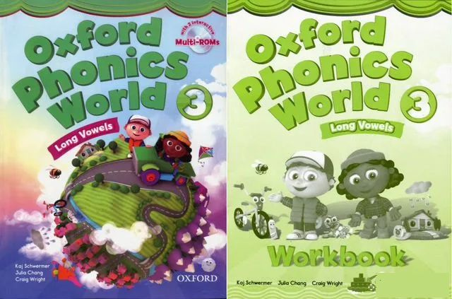 Oxford Phonics World 3 Комплект Учебник+Тетрадь+Multi-ROMs Pack #1